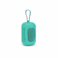 Cooling Towel with Carabiner Portable Towel with Silicone Case for Running