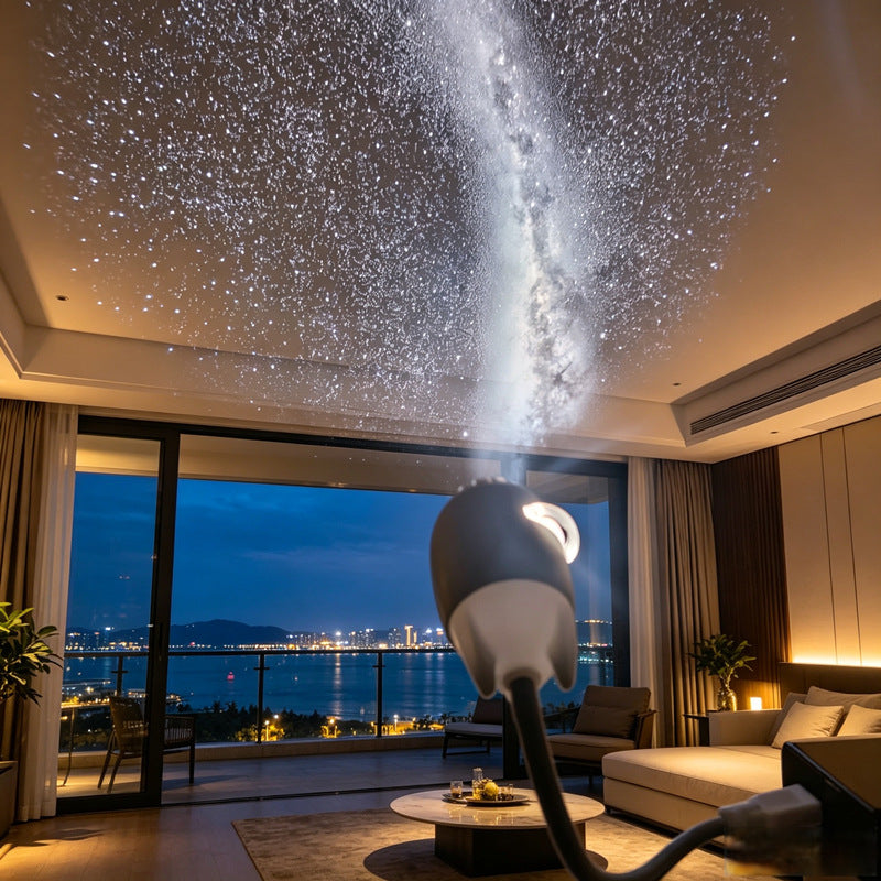 Car USB Starry Sky Projector Light Galaxy Night Light for Car Interior Ceiling Decoration