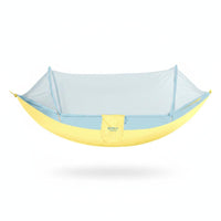 Anti-Rollover Bug Net Suspended Bed High-Density Mesh Camping Suspended Bed Lightweight Hanging Bed Long-Lasting for Children, Indoor