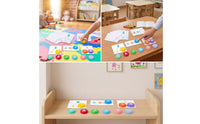 Math Cards with Counters Counting Toy Hands-on for Classroom, Playroom
