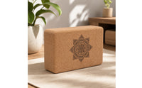 Cork Stretching Block Supportive Cork Block Stable Exercise Equipment for Yogis, Dancers, Home Workouts