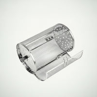 Perforated Rotating Grill Basket Hollow Baking Accessory for Home Cooking