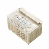 Compact Portable Countertop Ice Maker Electric Portable Ice Maker Fast Appliance Quiet for Campers, Travelers, Camping, Office