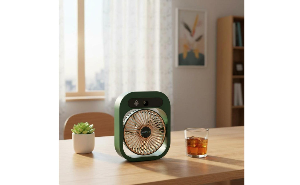Rechargeable Water Cooling Fan Energy Saving Personal Air Cooler for Dorm Room