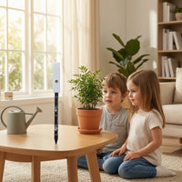 Handheld Soil Moisture Meter Rust-Resistant Moisture Meter with Sensor Slim Instrument Easy-to-Read for Plant Lovers, Gardeners, Houseplants, Planters, Garden Beds