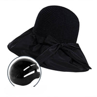Anti-Collision Shell Women's Safety Sun Hat Neck Flap Wide Brim Fisherman Hat UPF 50 Protection Bump Cap Breathable for Cyclists, Outdoor Activities, Travel
