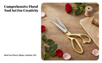 Flower Shop Supplies Complete Kit Florist Tool Assortment Lightweight Cutter DIY Flower Craft Tools for Florists, Hobbyists, Event Venue, Home Decor