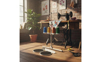 Heavy Duty Industrial Sewing Machine Thread Stand Easy Assembly Multi-Spool Thread Holder Sewing Machine Cone Stand for Seamstresses