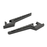 Footpeg Extension CNC Aluminum Passenger Footpeg Universal-Fit Footrest for Motorcycles Bikes