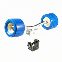 Trailer Side Roller Assembly Ribbed Rubber Boat Trailer Side Roller Easy Loading
