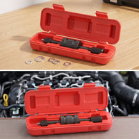 Knurled Fuel Injector Removal Tool Professional Fuel Injector Puller Manual Portable for Garage