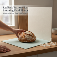40cm Cement Texture Photography Backdrop Board for Food & Product Shoots