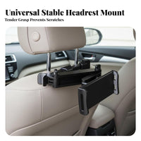 Headrest Mount Wide Compatibility Car Headrest Mount Easy Installation Car Back Seat Phone Holder for Children, Kids, Travel, Road Trips