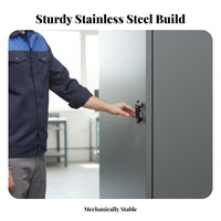 Power Box Lock Sturdy Duty Flush Mount Cabinet Lock Professional Enclosure Latch for Distribution Boxes