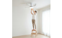 Overhead Fan Chandelier Light Quiet Chandelier Fan Dimmable Home Lighting for Bedroom