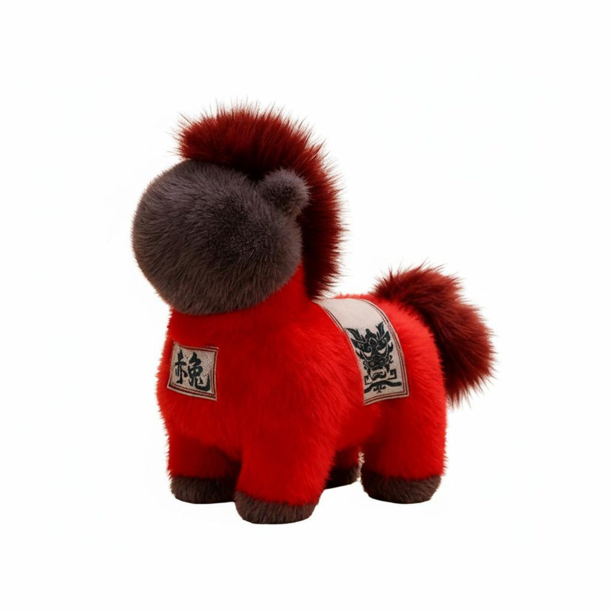 Year of the Horse Soft Toy Soft PP Cotton Filling Chinese New Year Horse Doll Soft Horse Doll Meticulous Workmanship