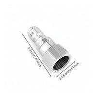 Stainless Steel Quick Connect Fitting Rust Resistant for Car Detailers