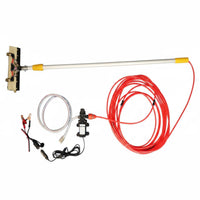 Powered Spray Wash Brush Mark-Safe Soft Bristles High Pressure Cleaning Brush for Bus Owners