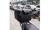 Motorcycle Backrest Assembly Comfortable Motorcycle Backrest with double Pads Low-Profile for Commuters