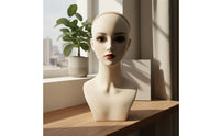 Hairpiece Mannequin Head Easy to Use Female Mannequin Head Stable Base for Photo Photography