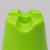 Color Cone Training Cone Triangular Marker PE 10cm For Soccer Practice