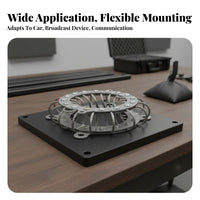 Shockproof Wire Rope Vibration Isolator High Stability Camera Gimbal Shock Absorber Collision Resistant Car Mount Camera Stabilizer Stainless Steel Wires for Footage Graphers, Photographers, Film Set, Precision Instrument Protection, Airborne Photography