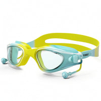 Leak-Proof Kids Swim Goggles Waterproof Swimming Goggles Wide View Eyewear Adjustable for Children, Toddlers, Pool Practice