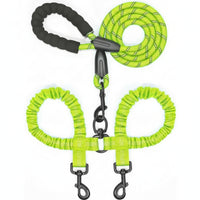 Swivel Connector Reflective Rope Leash Metal Hardware Climbing Rope Leash Set