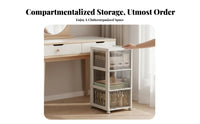 Rolling Makeup Trolley particle-proofresistant Top Multi-Drawer cosmetic Trolley Space-Saving