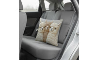 Soft Short Soft Alpaca Pillow Cover Machine Washable Alpaca Print Pillowcase Hidden Zipper Decorative Throw Pillow Cover Fade-Resistant for Creature Lovers, Kids, Bedroom, Living Room, Car