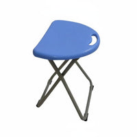 Foldable Design Backless Folding Stool self-latching Mechanism foldable Seat Lightweight Portable Furniture Space-Saving for Students, homeowners, Outdoor, Office, Indoor Use, on-the-& move