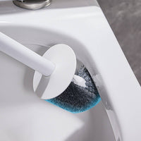 Floor Standing Toilet Brush Set Ventilated Holder Standing Toilet Brush