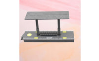 Plastic Train Platform Model Realistic Features Assembly Toy Station Pre-Painted