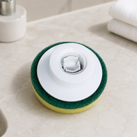Electric Spin Mop Replacement Head Kit with Extension Pole, Polishing and Waxing Pads for Household Cleaning