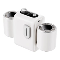 Portable USB Waist Fan with Dual Turbine for Outdoor Cooling