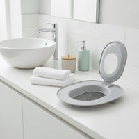 Easy to Clean Cat Toilet Training Aid with Detachable Lid Removable Cat Toilet Training Tray Long-Lasting Comfortable for Bathroom