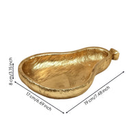 Banana Tray Sculptural Banana Shaped Tray Modern for Coffee Table, Living Room