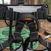 Tree Climbing Harness High Strength Work Positioning Harness Adjustable Straps Gear for Professionals