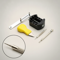 5-in-1 Watch Repair Tool Kit with Case Opener and Adjuster