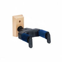 Secure Hold Self-Locking Guitar Hanger Stable Self-Locking Guitar Wall Mount Space Saving Instrument Wall Cradle Easy Installation for Practice Room, Studio, Stage