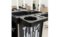 Hair Salon Trolley Multi-Tier Salon Storage Effortless Cart to Organize Styling Cart for Hairdressers