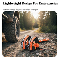 High Breaking Strength Soft Rope Heavy-Duty Synthetic Rope Lightweight and Safe Towing Equipment Long-Lasting for Away from the Road-Highway Enthusiasts, ATV/UTV Operators, Rescue Personnel, Winching, Emergency Situations, Camping