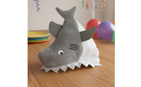 Soft Shark Hat 3D Sea Animal Headwear Head Hat Unisex Novelty Headwear for Adults, Kids, Halloween, Stage Performance