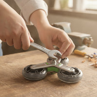 Three-Wheel Caster with PU Wheelsfor Shopping Carts