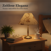 Linen Fabric Lampshade for E27 Table and Floor Lamps, Vintage Style DIY Replacement