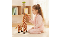 Giraffe Stuffed Toy Cuddly Giraffe Stuffed Toy Soft Standing for Children, Playroom, Nursery