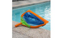 Reinforced Swimming Pool Net Wide Opening Pool Cleaning Net Handheld Skimmer with Mesh Bag Easy to Use for Spas, Ponds
