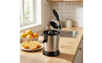 Electric Citrus Juicer Front Outlet Orange Juice Machine Countertop Appliance Compact