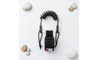 Stand-up Paddleboard Leash Strong TPU Coiled Stand-up Paddleboard Leash Water Sports Gear for Surfing