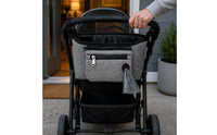 Pet Carriage Organizer Hanging Straps Carriage Organizer Bag Zippered Pocket for Travel